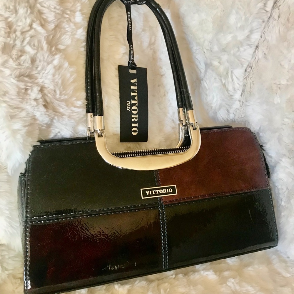 Adorable Retro Look Special Occasion Shoulder/Hand held Bag with matching Wallet